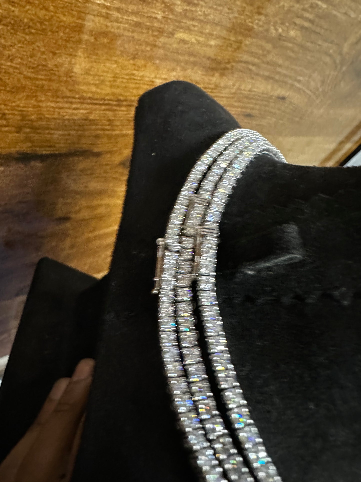 VVS1 Moissanite Diamond Tennis Chain Necklace, 925 Sterling Silver, Tennis Bracelet, Diamond Tennis Necklace, Women's & Men's Tennis Chain