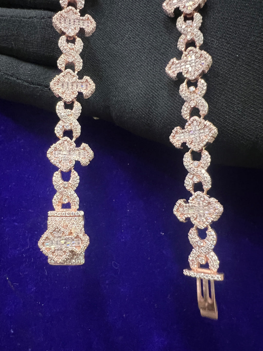 Iced Out 15MM Moissanite Diamond Link Chain: Custom Silver or Gold
