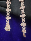 Iced Out 15MM Moissanite Diamond Link Chain: Custom Silver or Gold