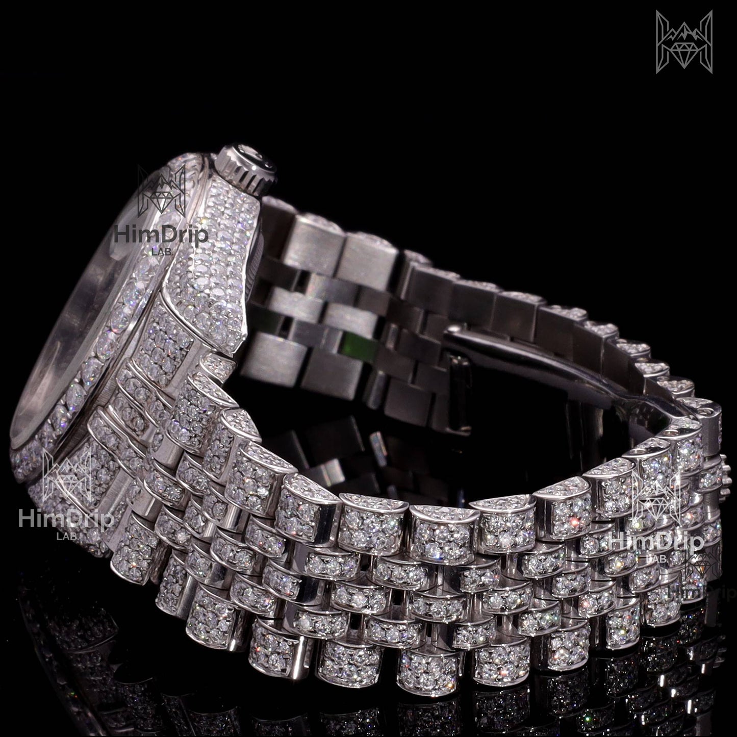 Customized Rolex Datejust – 18K Gold Plated | Japanese Automatic Movement