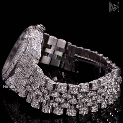 Customized Rolex Datejust – 18K Gold Plated | Japanese Automatic Movement