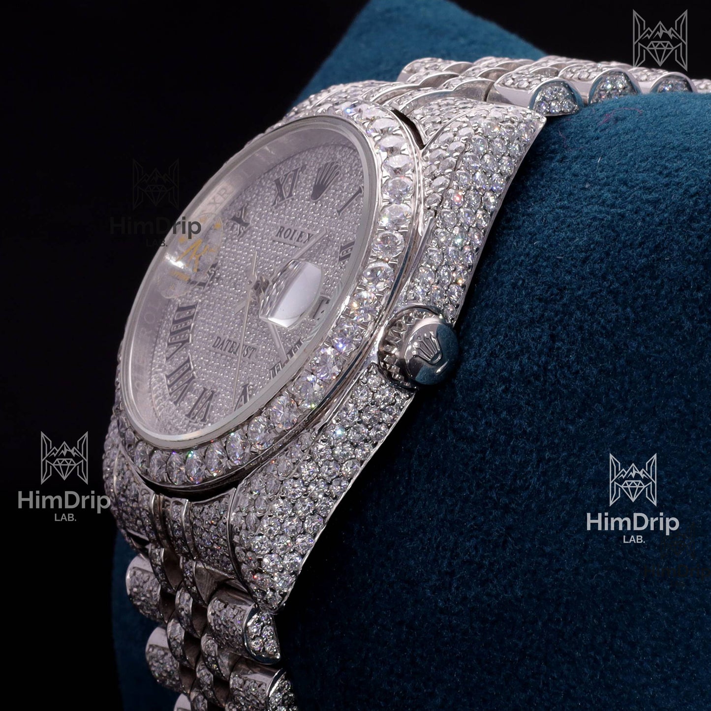 Customized Rolex Datejust – 18K Gold Plated | Japanese Automatic Movement