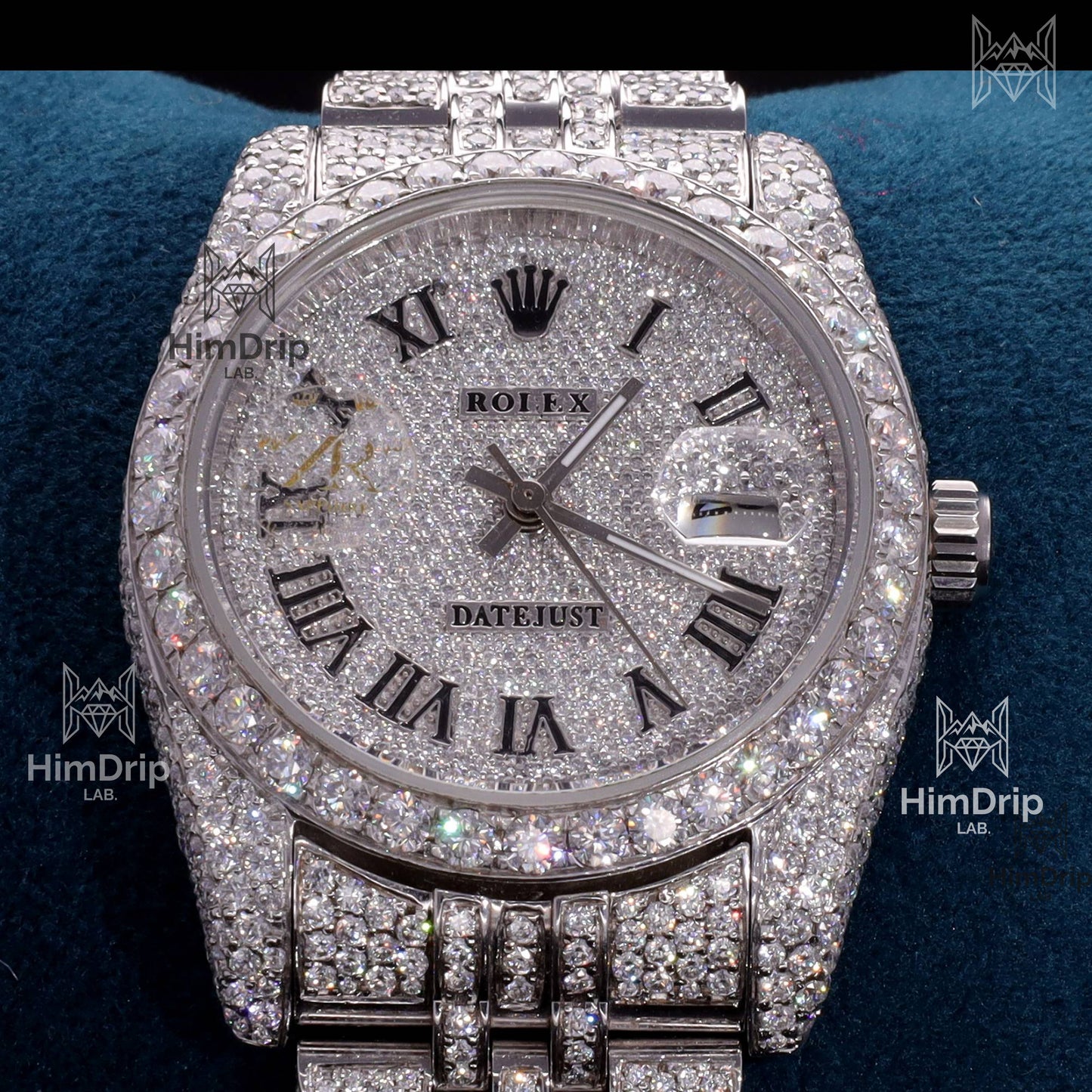 Customized Rolex Datejust – 18K Gold Plated | Japanese Automatic Movement